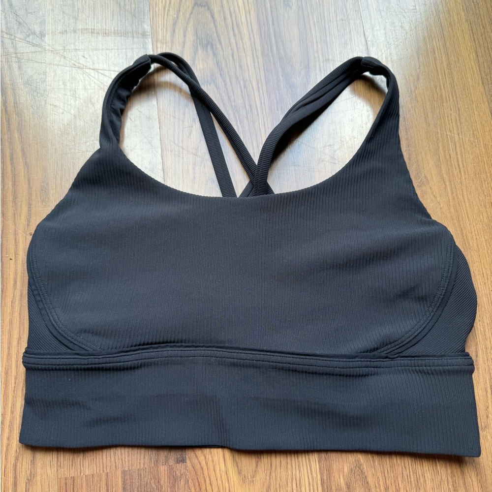 Lululemon ribbed longline energy bra